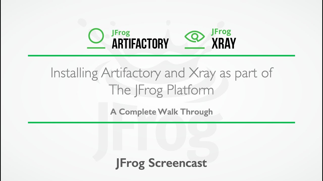 Jfrog artifactory wiki
